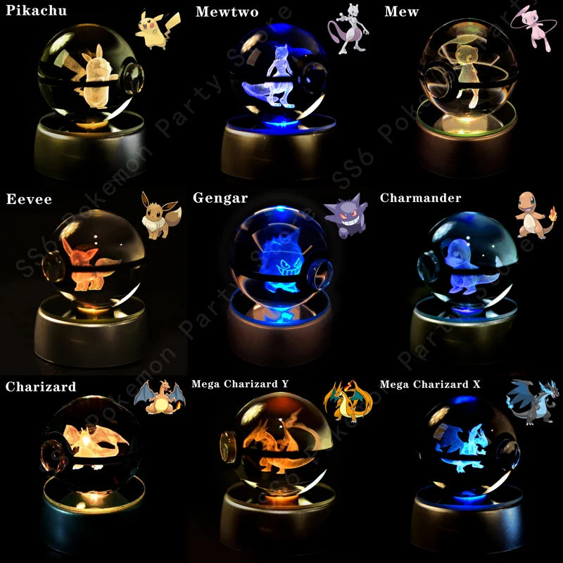 Magical & Mesmerizing Light - 3D PokéCrystal Glow!