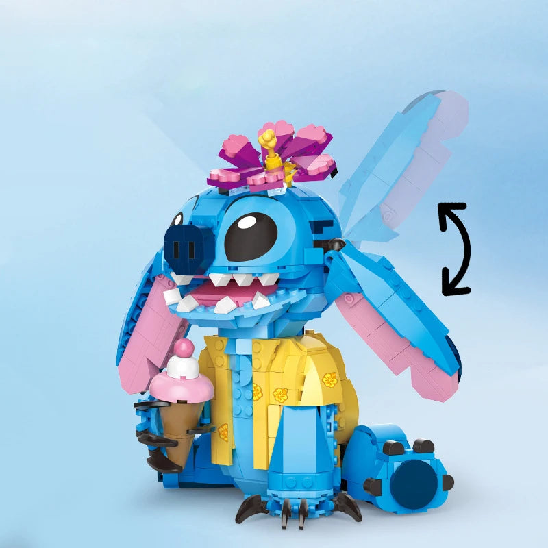 Disney Stitch Building Blocks - Fun Gift for All Ages!