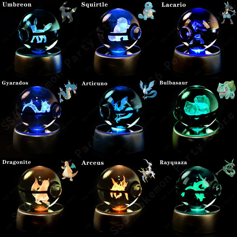 Magical & Mesmerizing Light - 3D PokéCrystal Glow!