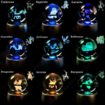 Magical & Mesmerizing Light - 3D PokéCrystal Glow!